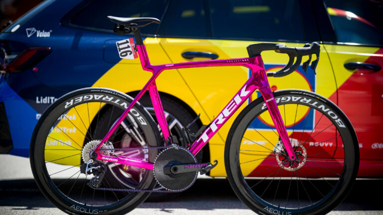 Mads Pederson bike Trek Madone SLR-8 - Photo by Phil Collinge