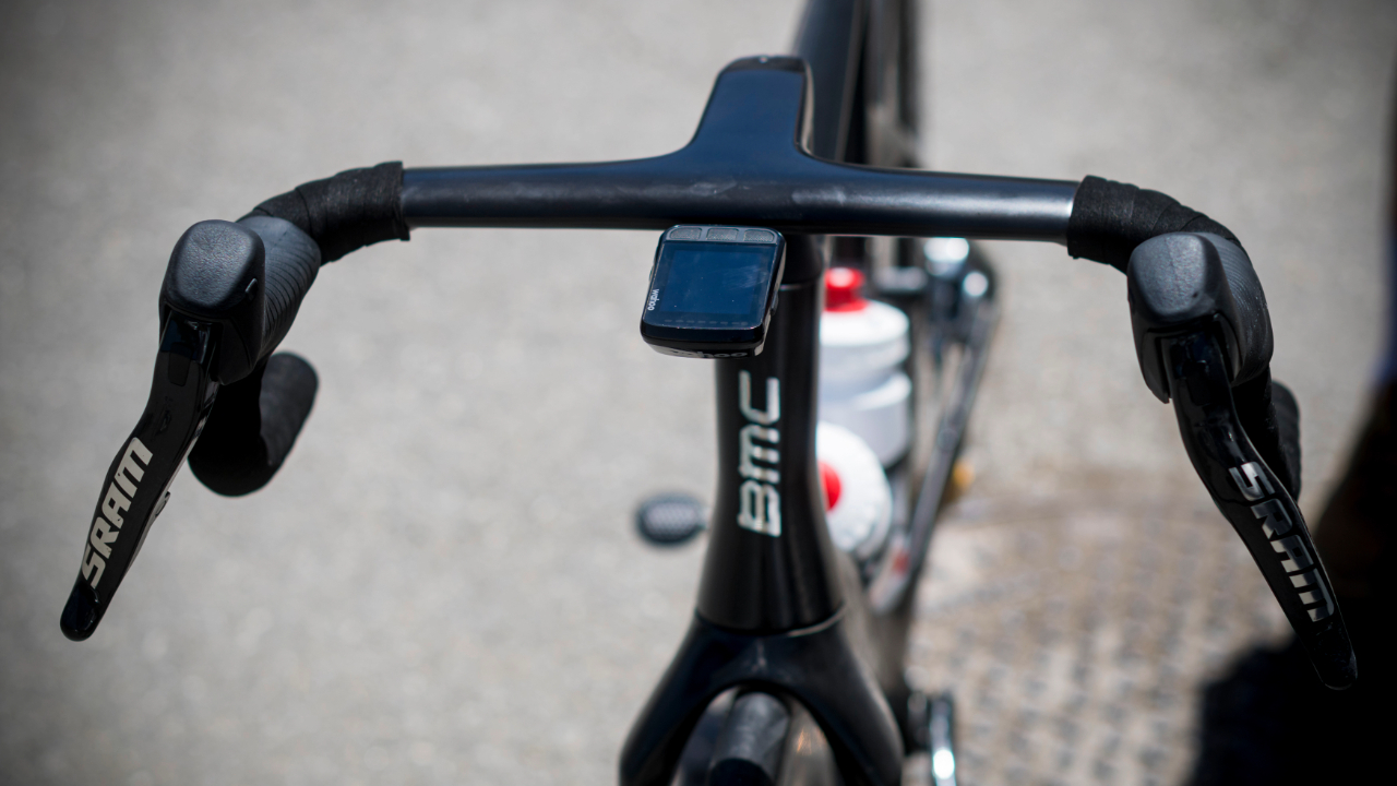 Michael Storer BMC Timemachine cockpit and bike computer