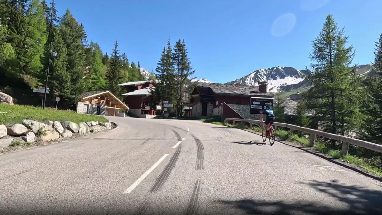 Rouvy La Plagne route