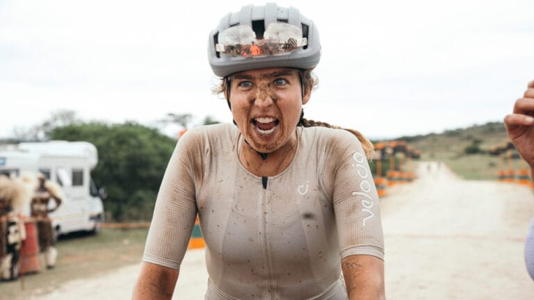 Maddy Knutt finished in tenth place at the 2025 Nedbank Gravel Burn in South Africa.