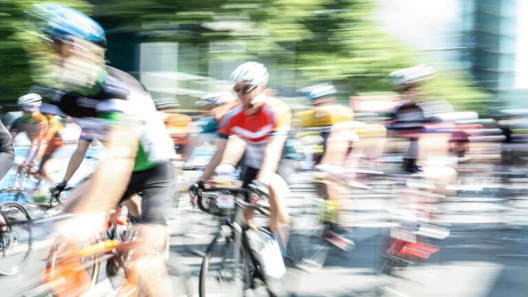 road cyclist training at threshold intensity using power meter during structured workout