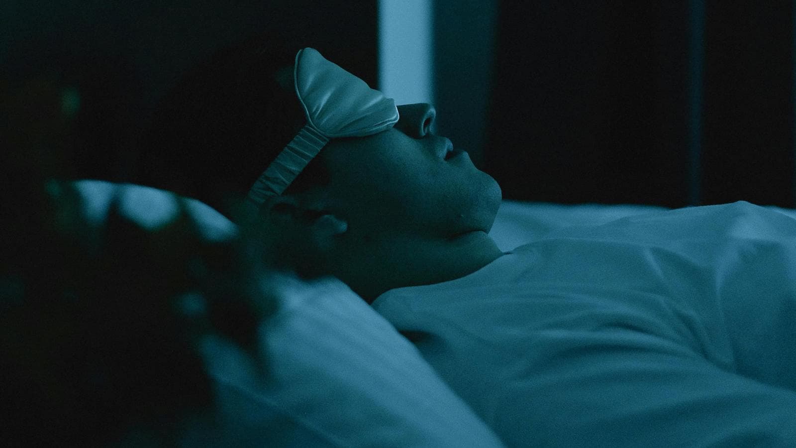 cyclist sleeping and recovering after training to improve performance and muscle repair